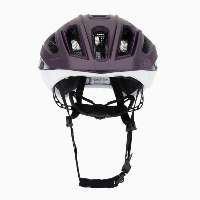 Kask rowerowy UVEX Quatro CC plum/white matt 2