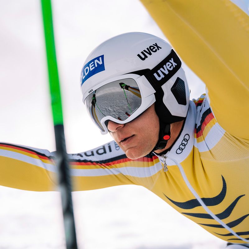 Kask narciarski UVEX Invictus all white 9