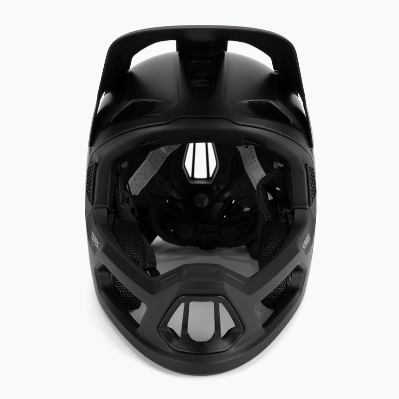 Kask rowerowy UVEX Revolt all black matt 2