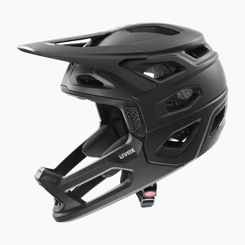 Kask rowerowy UVEX Revolt all black matt 6