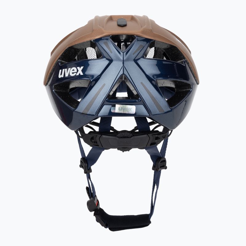 Kask rowerowy UVEX Gravel X hazel/deep space matt 4