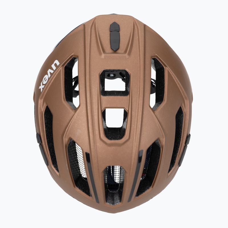 Kask rowerowy UVEX Gravel X hazel/deep space matt 6