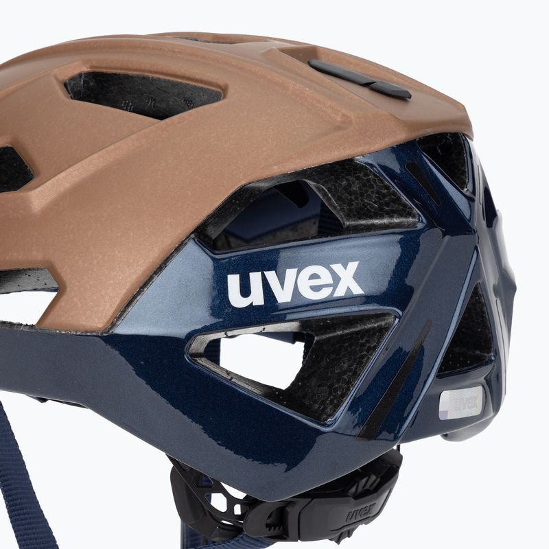 Kask rowerowy UVEX Gravel X hazel/deep space matt 7