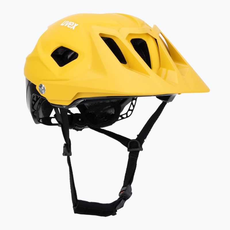 Kask rowerowy UVEX Quatro Integrale sunbee/black