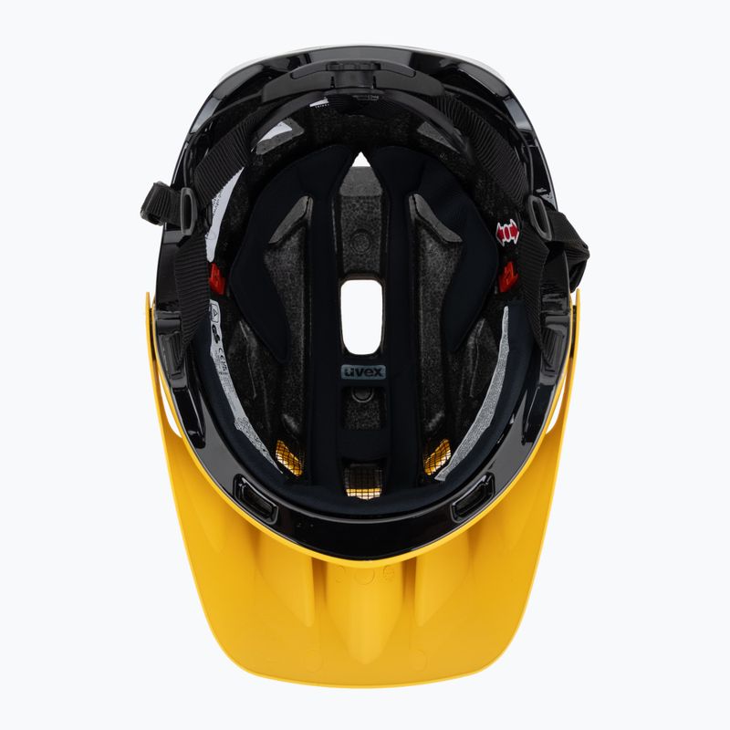 Kask rowerowy UVEX Quatro Integrale sunbee/black 5