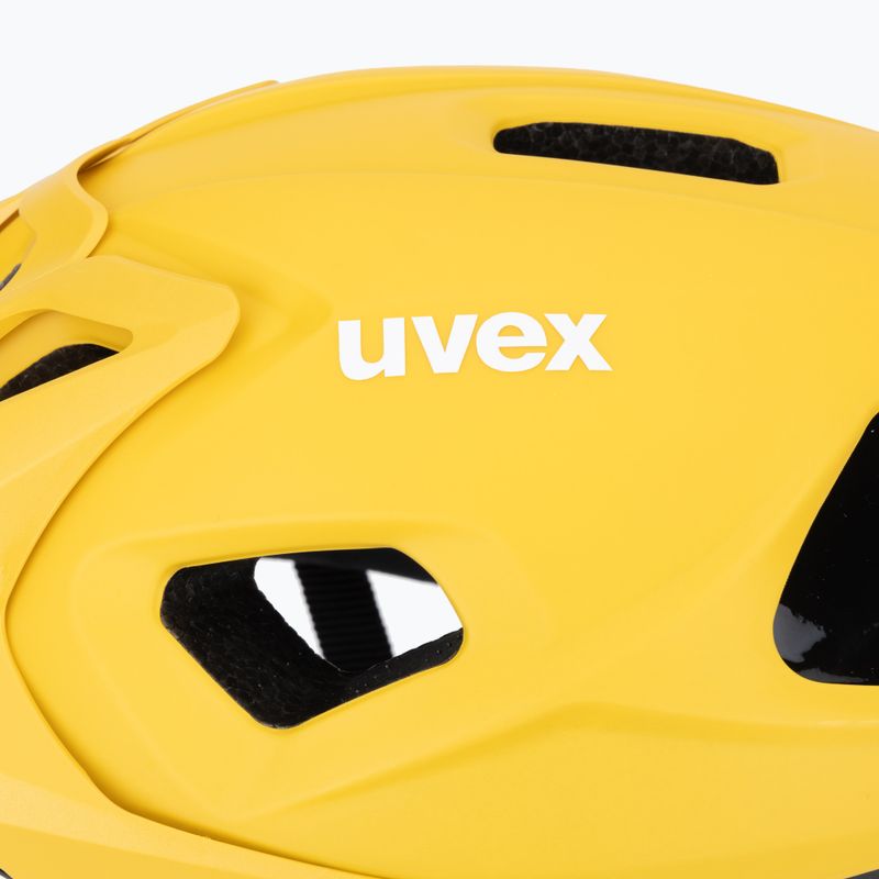 Kask rowerowy UVEX Quatro Integrale sunbee/black 7