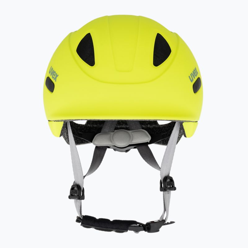 Kask rowerowy dziecięcy UVEX Oyo Jr neon yellow/moss green matt 2