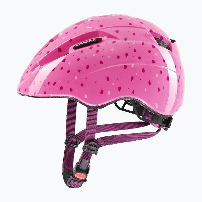 Kask rowerowy dziecięcy UVEX Kid 2 pink confetti 6