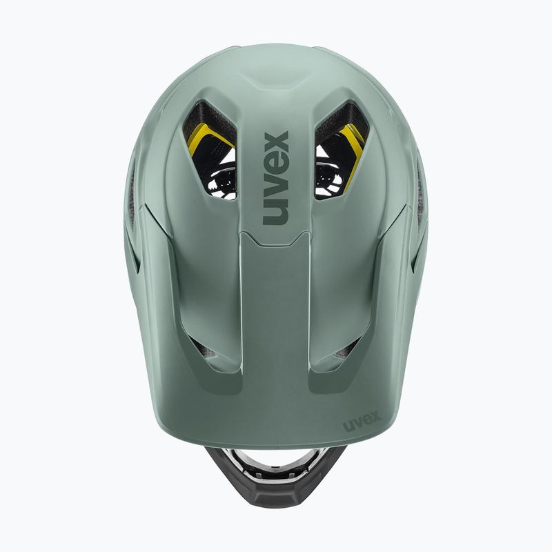 Kask rowerowy UVEX Revolt MIPS moss green/black matt 10
