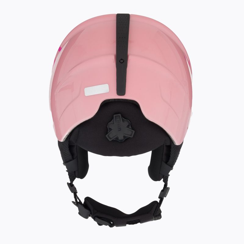Kask narciarski dziecięcy UVEX Viti Jr pink puzzle 3