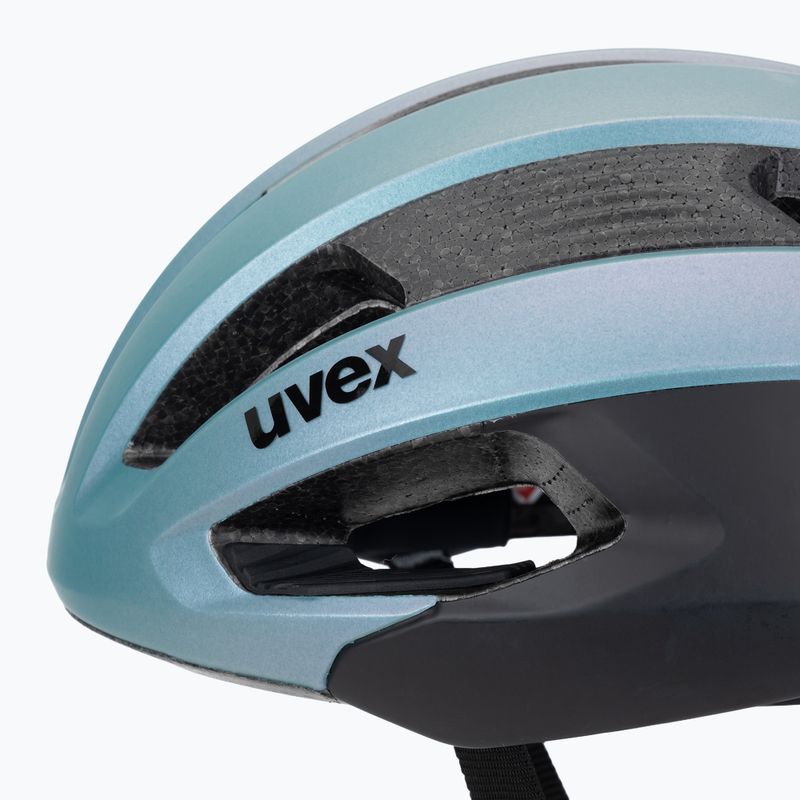Kask rowerowy UVEX Rise CC flip flop/black matt 7
