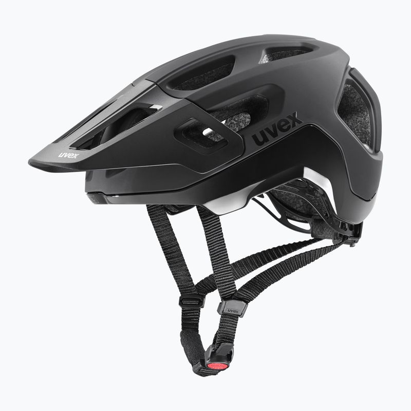 Kask rowerowy UVEX React 2024 black matte 6