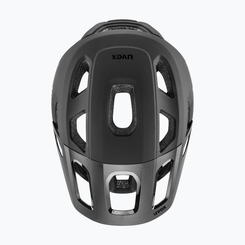 Kask rowerowy UVEX React 2024 black matte 9