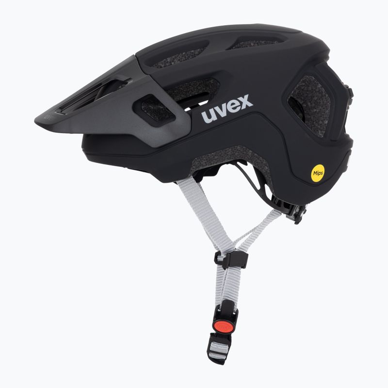 Kask rowerowy dziecięcy UVEX React MIPS Jr black matte 3
