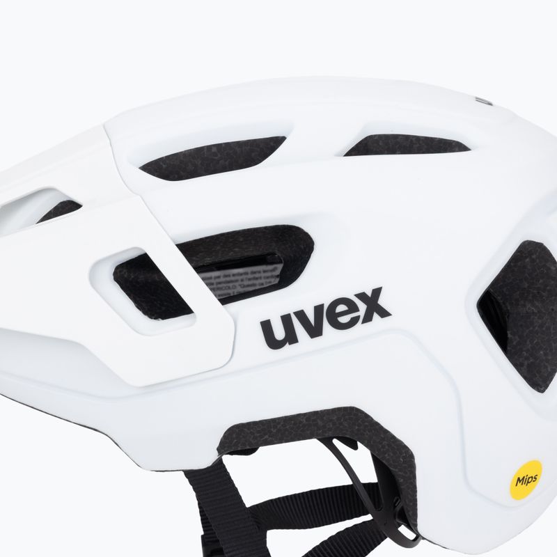Kask rowerowy dziecięcy UVEX React MIPS Jr white matt 7