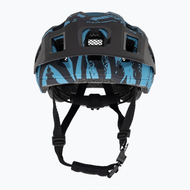 Kask rowerowy dziecięcy UVEX React MIPS Jr azure/deep space matt 2