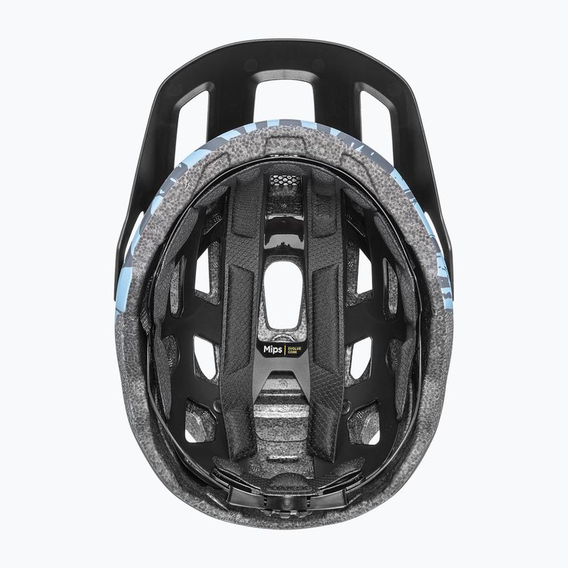Kask rowerowy dziecięcy UVEX React MIPS Jr azure/deep space matt 10