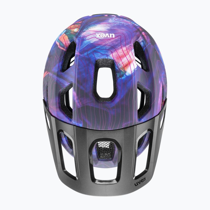 Kask rowerowy dziecięcy UVEX React MIPS Jr galaxy altimeter matt 9
