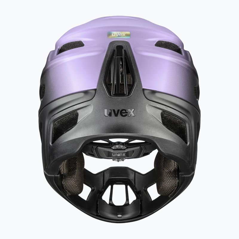 Kask rowerowy UVEX Revolt lilac/black matt 4