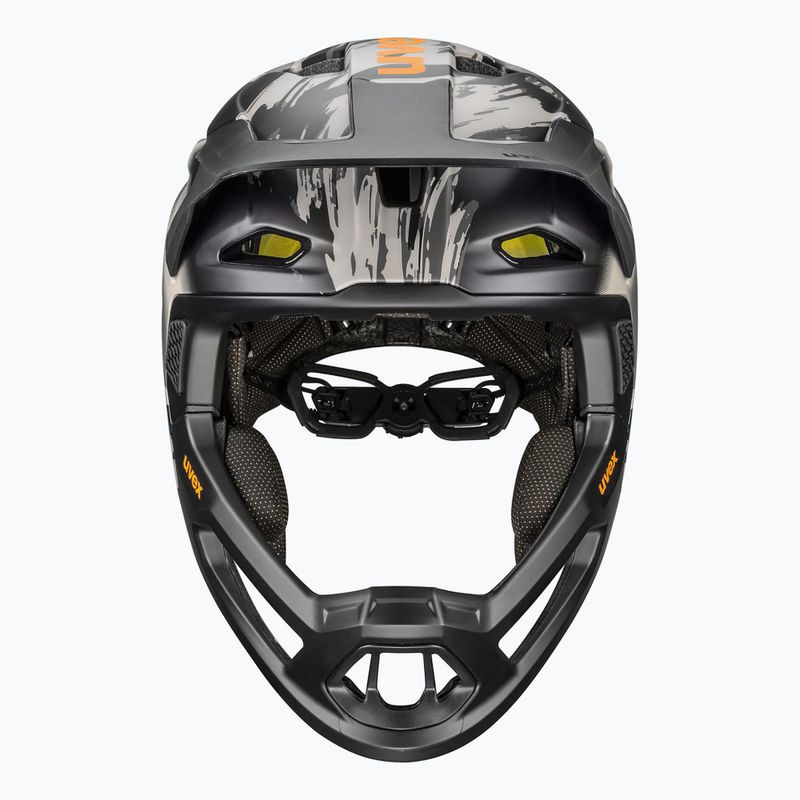 Kask rowerowy UVEX Revolt MIPS oak brown/orange matt 10