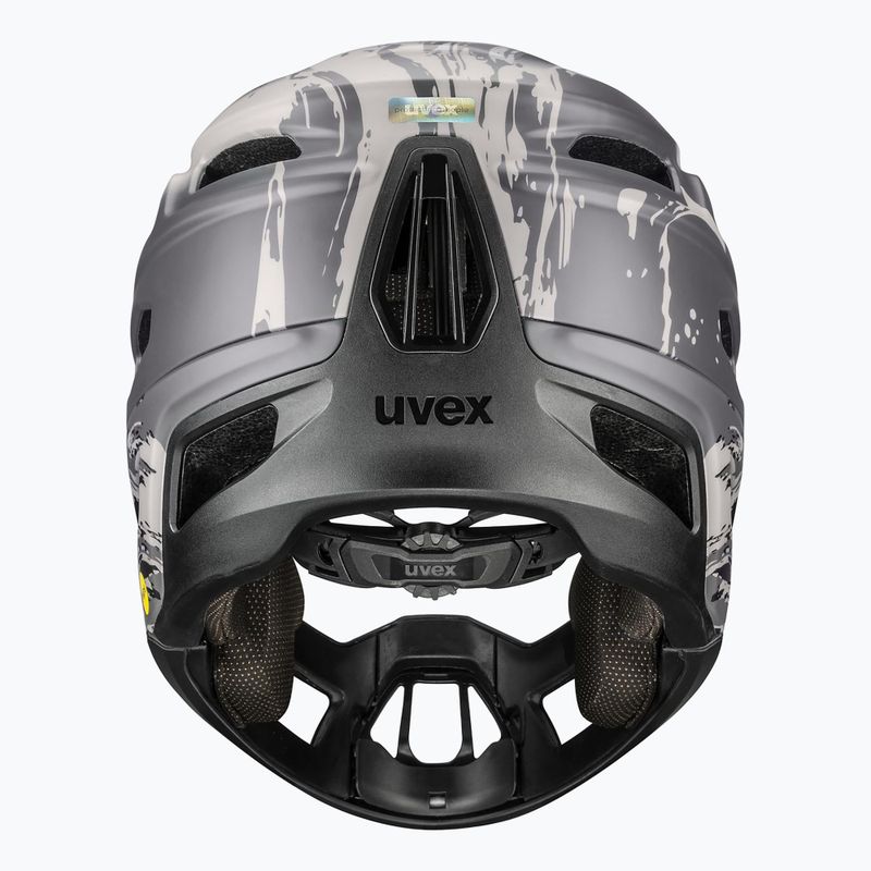Kask rowerowy UVEX Revolt MIPS oak brown/orange matt 11