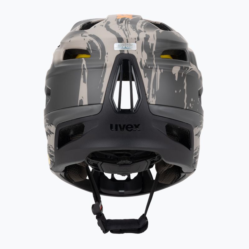 Kask rowerowy UVEX Revolt MIPS oak brown/orange matt 5