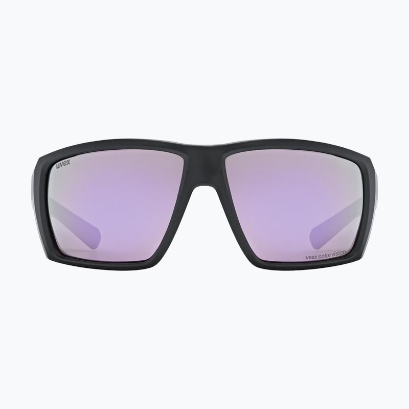 Okulary przeciwsłoneczne UVEX Mtn Venture CV black matt/mirror pink 6