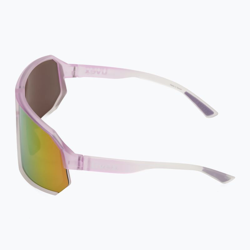 Okulary przeciwsłoneczne UVEX Sportstyle 237 purple fade/mirror purple 4