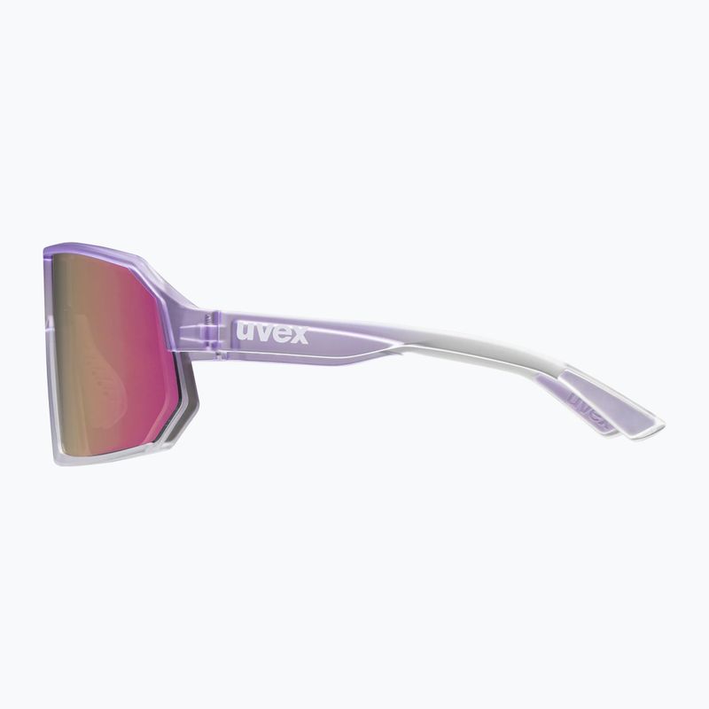 Okulary przeciwsłoneczne UVEX Sportstyle 237 purple fade/mirror purple 8