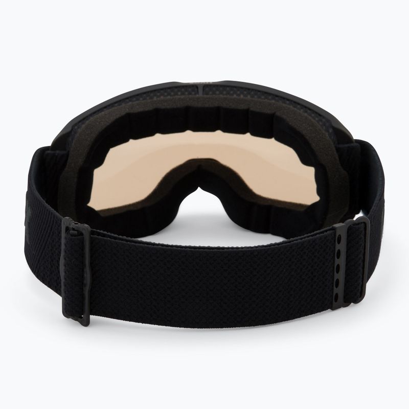 Gogle narciarskie UVEX Xcitd V black matt/mirror silver clear 3