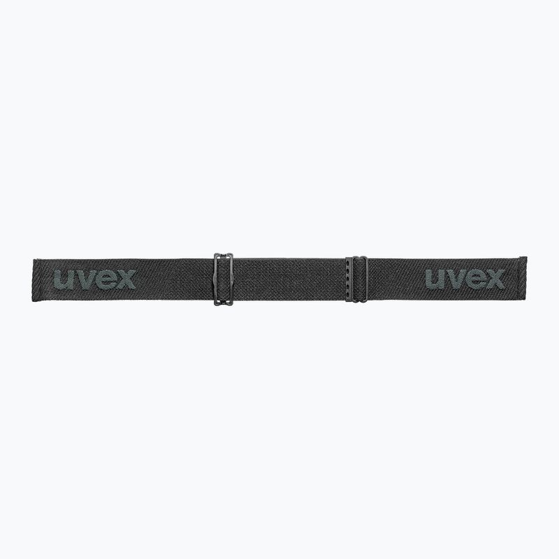 Gogle narciarskie UVEX Xcitd V black matt/mirror silver clear 5