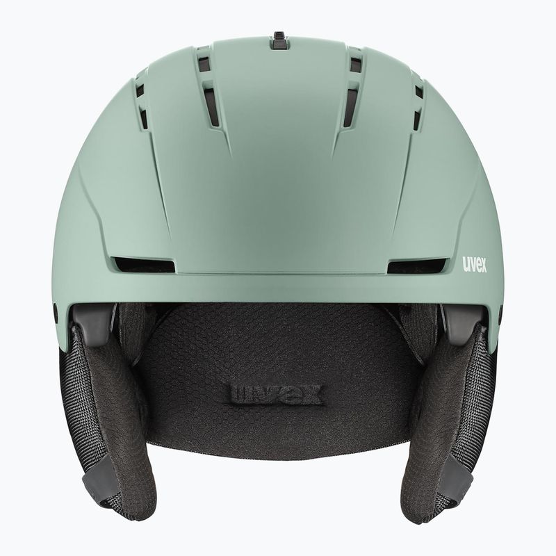 Kask narciarski UVEX Stance MIPS oxid green/black matt 10