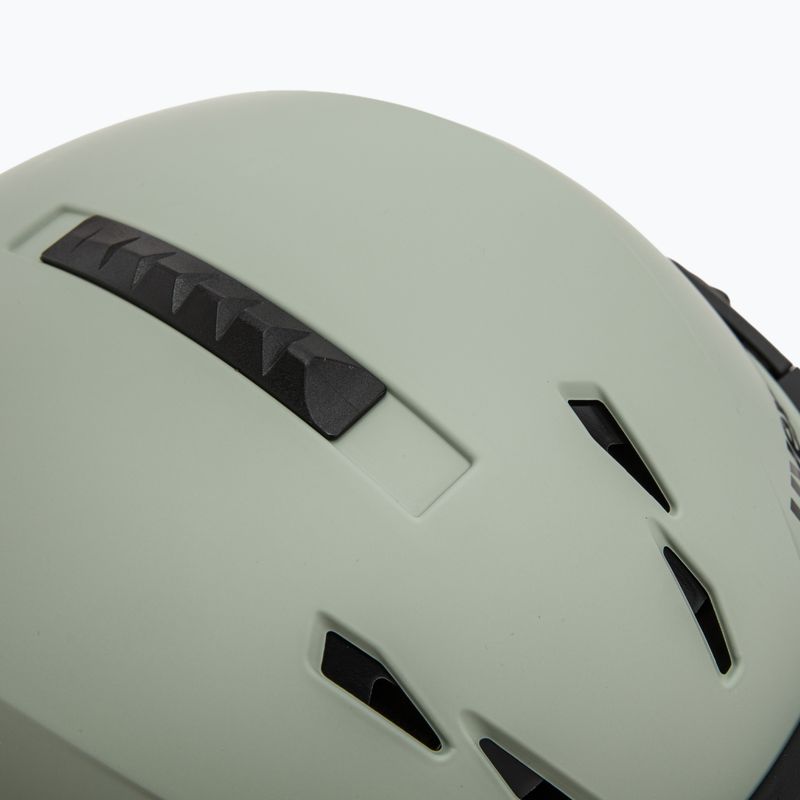 Kask narciarski UVEX Instinct Visor oxid green matt/mirror silver/smoke 9