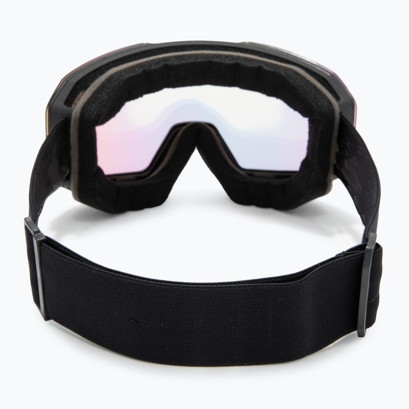 Gogle narciarskie UVEX Evidnt Attract V + case black matt/mirror green clear/yellow 4