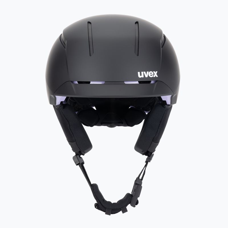 Kask narciarski UVEX Levitate MIPS black/lavender matt 2