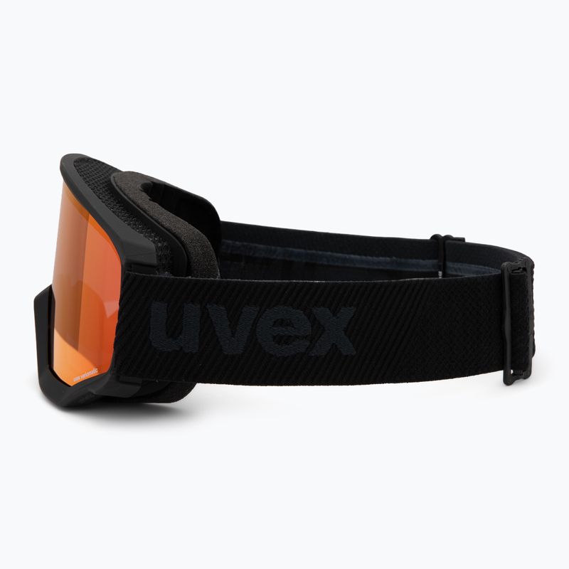 Gogle narciarskie UVEX Athletic V black matt/red-clear 4