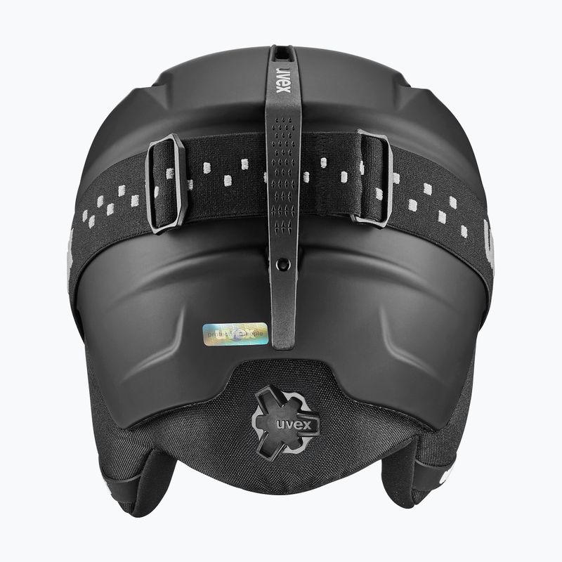 Kask narciarski dziecięcy UVEX Viti Set + gogle Speedy Pro black matt/mirror green/yellow/clear 13
