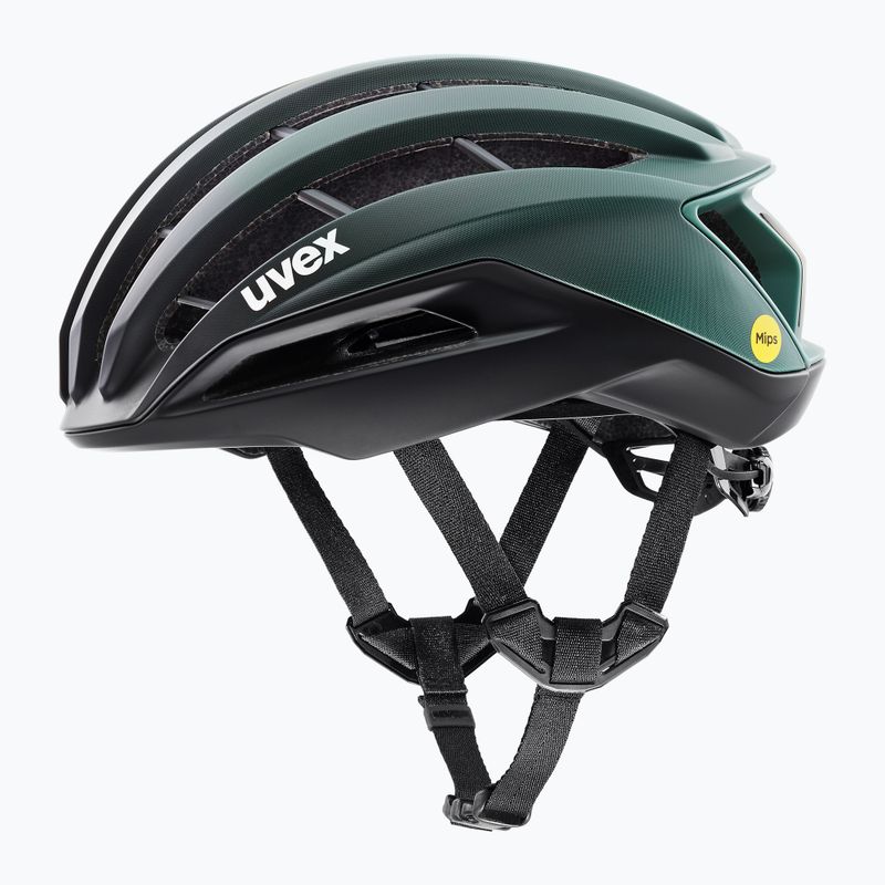 Kask rowerowy UVEX Surge Aero MIPS black/sage green matt 10