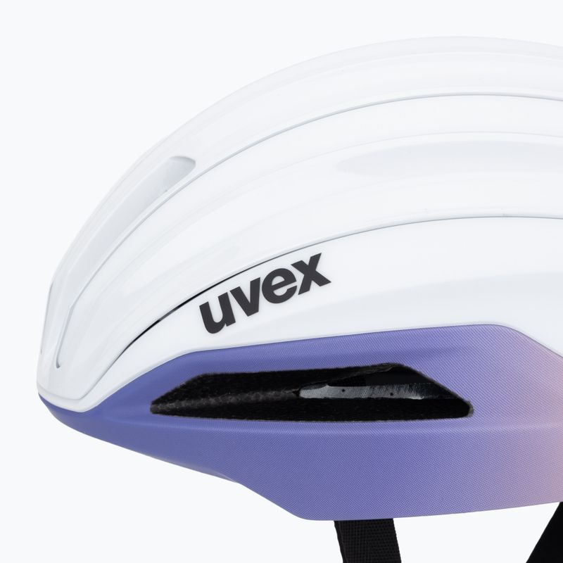 Kask rowerowy UVEX Surge Aero MIPS white/lilac apricot matt 7