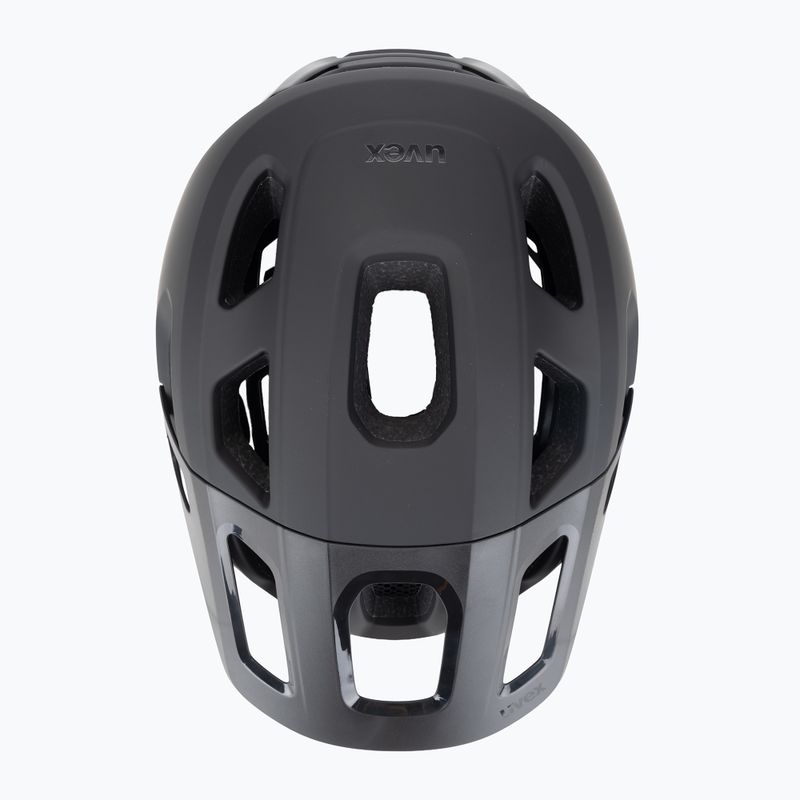 Kask rowerowy UVEX React MIPS black matte 6