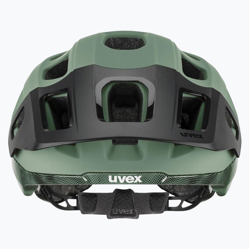 Kask rowerowy UVEX React MIPS moss green/black matt 9