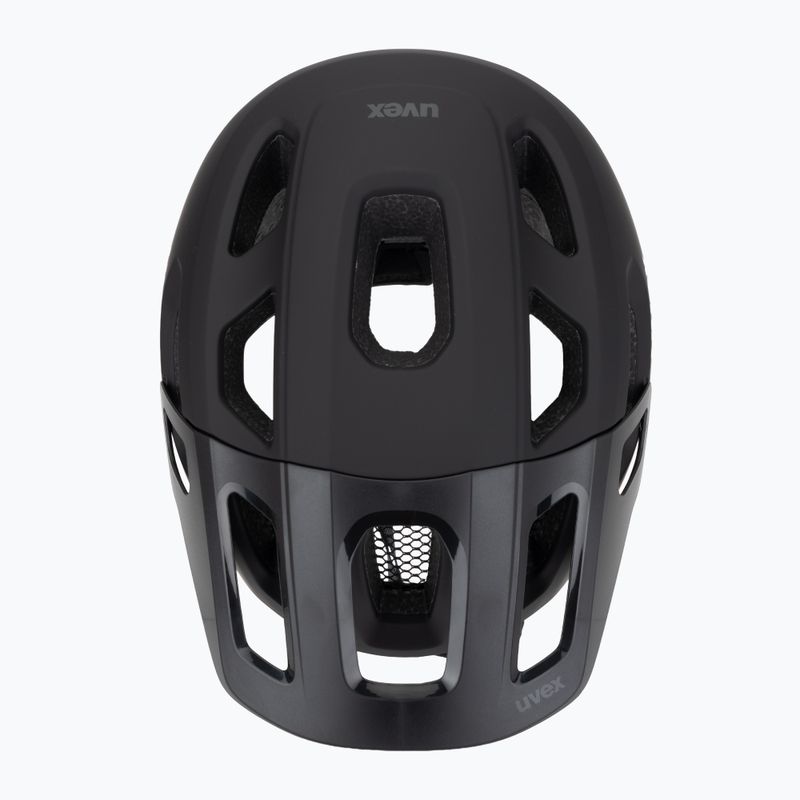 Kask rowerowy UVEX React black matte 6