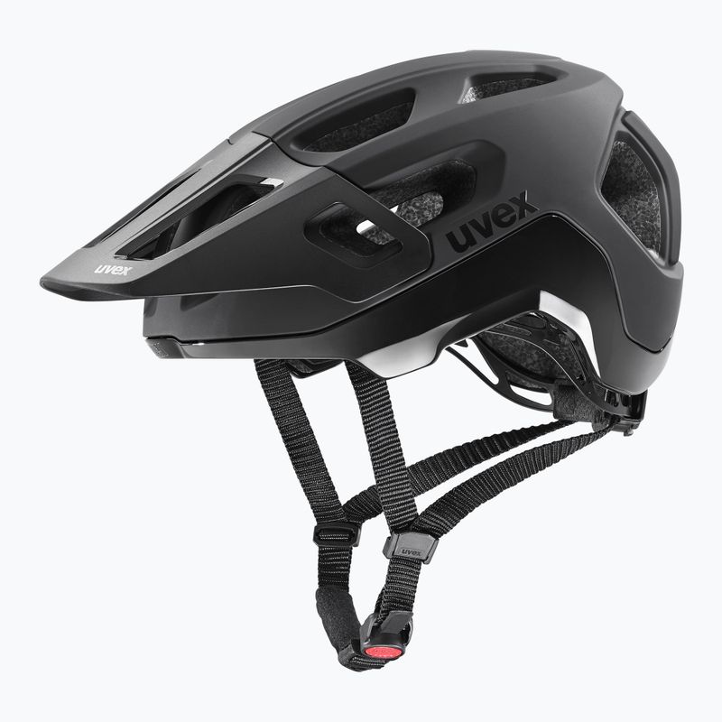 Kask rowerowy UVEX React black matte 8