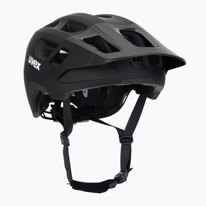 Kask rowerowy dziecięcy UVEX React Jr black matte