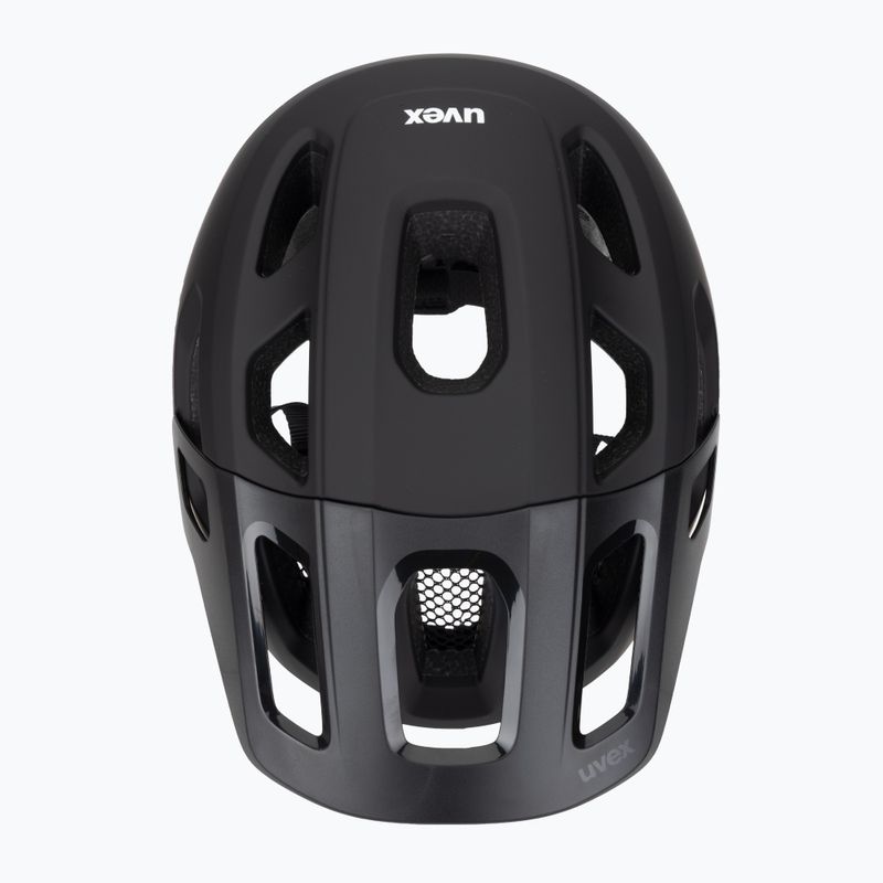 Kask rowerowy dziecięcy UVEX React Jr black matte 6