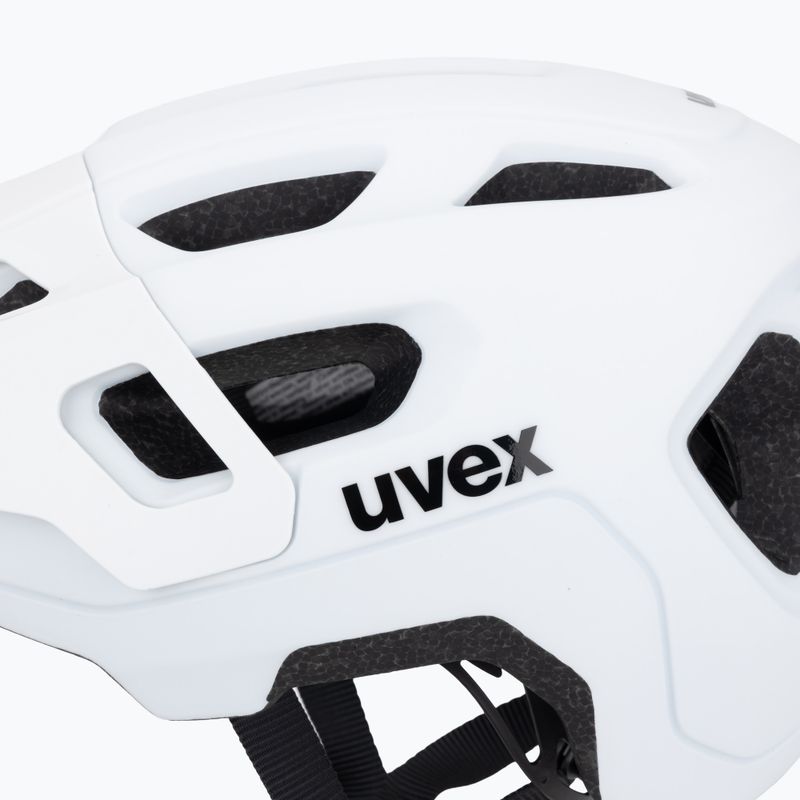 Kask rowerowy dziecięcy UVEX React Jr white matt 7