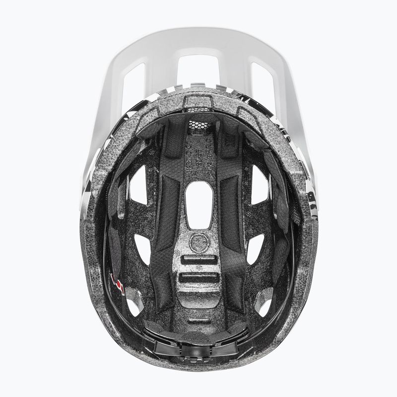 Kask rowerowy dziecięcy UVEX React Jr white/black matt 4