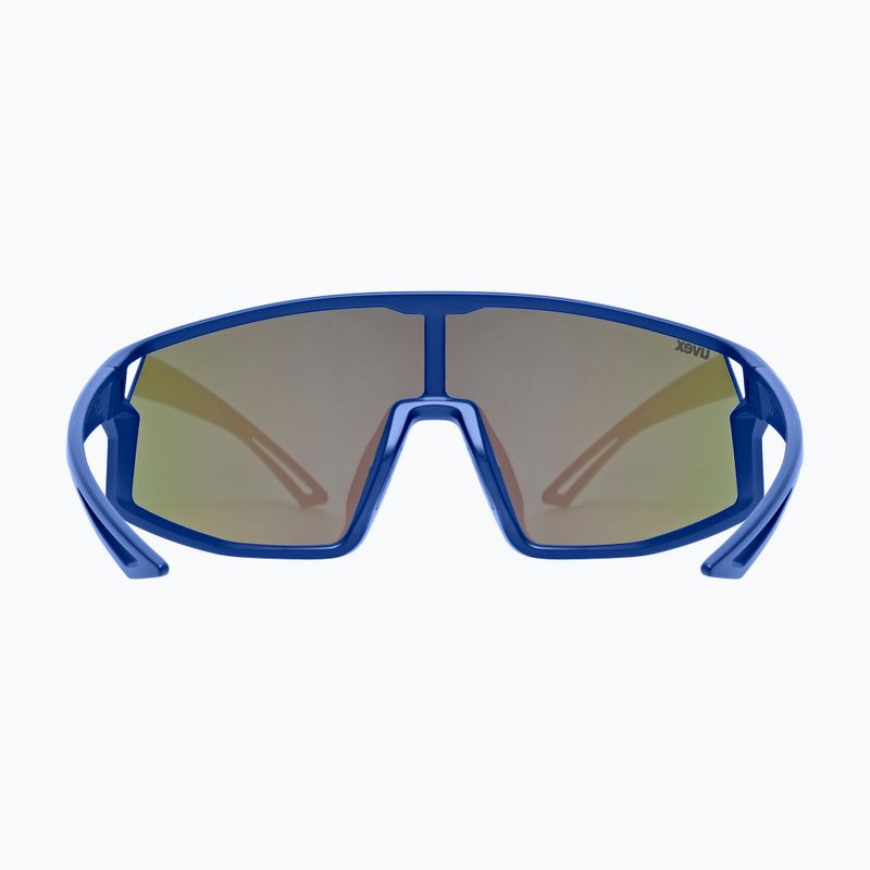 Okulary przeciwsłoneczne dziecięce UVEX Skyryse Jr blue matt/mirror green 3