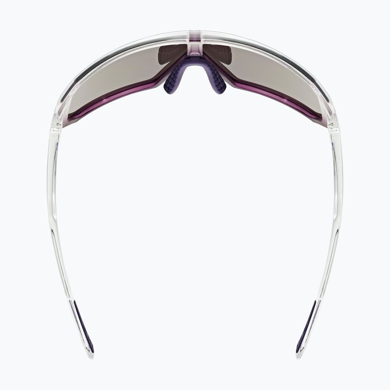Okulary przeciwsłoneczne UVEX Sportstyle 237 clear/metallic purple/mirror lavender 4