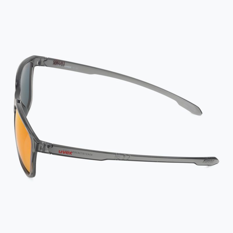 Okulary przeciwsłoneczne UVEX LGL 52 smoke/mirror red 4